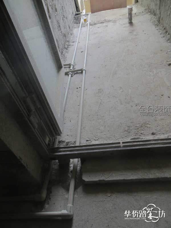 10幢90平方户型水电隐蔽工程现场施工大片_(