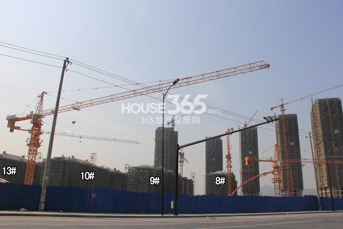 万泰城章项目8—10、13号楼施工进程图（2015.2）