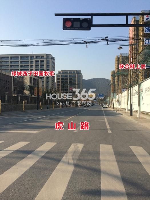 2015年2月联合畔上居项目及周边楼盘
