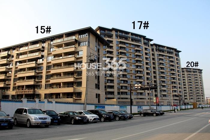 万科西庐一期15、17、20号楼施工进程图（2015.3）