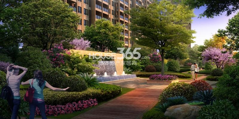 广厦天都城宾果公寓项目景观效果图