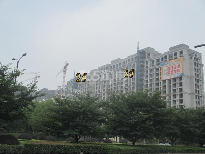 凯文杭庄项目2、3号楼施工进程图（2015.6）