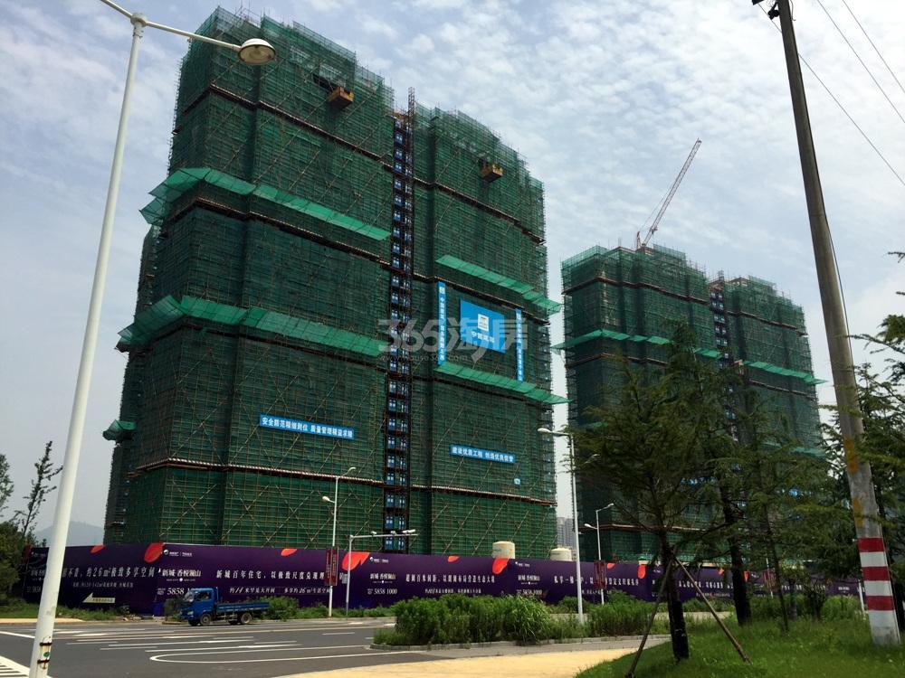 新城香悦澜山在建1、2号楼实景图（7.5）