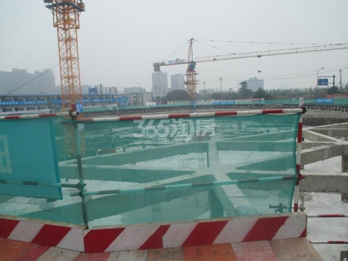 2015年7月杭州大悦城项目工地实景