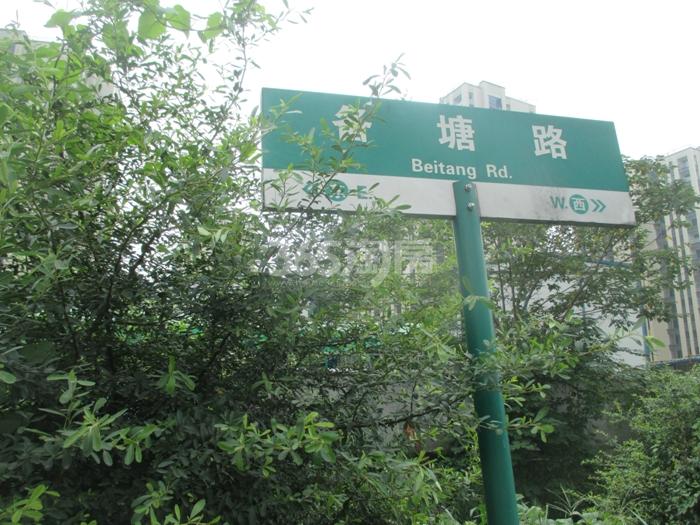 中大普升周边备塘路实景图 2015年8月摄