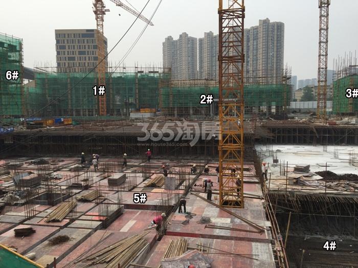 2015年8月底金隅学府项目实景--1-6号楼
