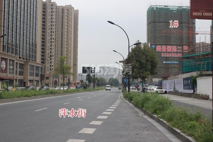 2015年9月天阳尚景国际项目实景--1号楼