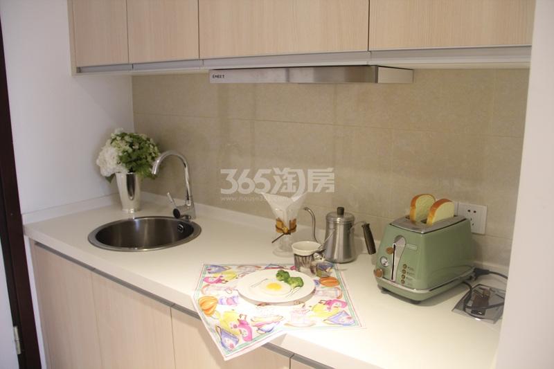 西溪八方城54平方米淑女风样板房——厨房