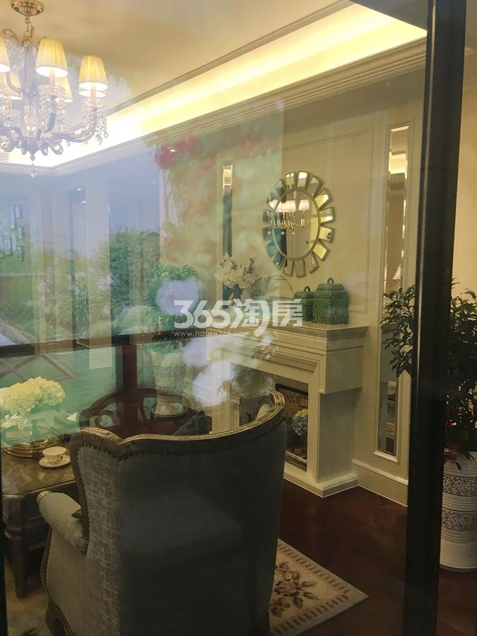 北辰奥园B1户型实体100方样板房——阳台