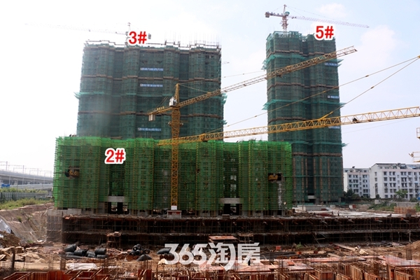 东方龙城木兰苑工程进度（2016.9摄）