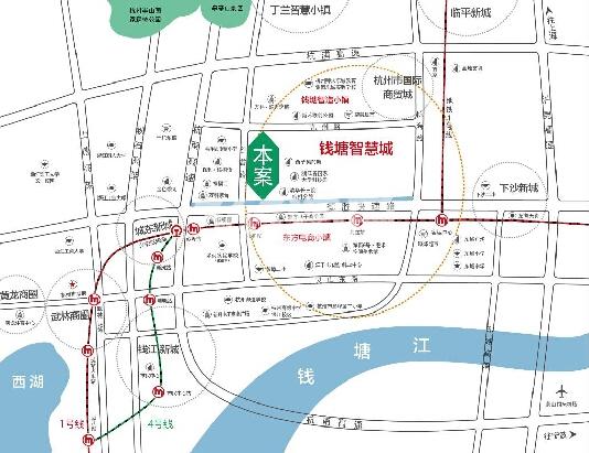 绿谷杭州交通图